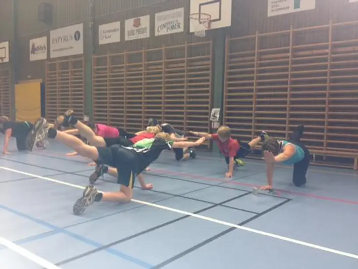 Vinterträningen har börjat i Ekenäs