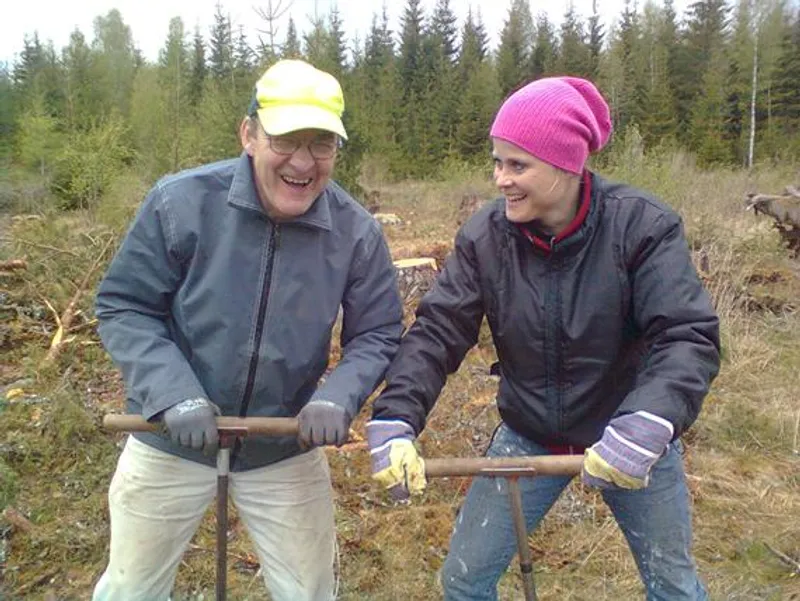 Årets skogsplantering avklarad!