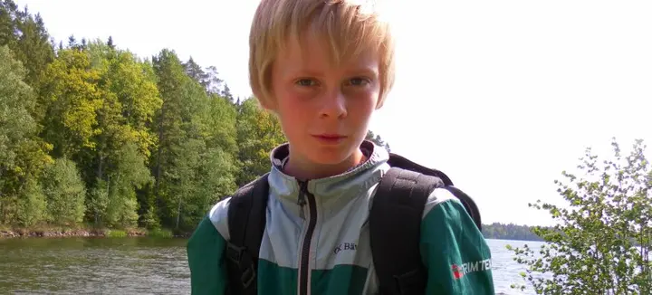 Oliwer springer AXA-stafetten på O-ringen