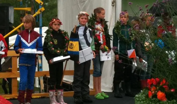 Oliwer vann fjärde etappen!