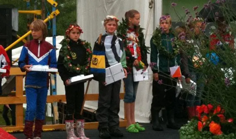 Oliwer vann fjärde etappen!