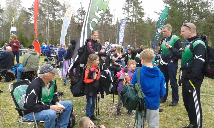 Bävrar på Växjös tävling