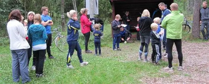 Torsdagsträning i Ekenässjön