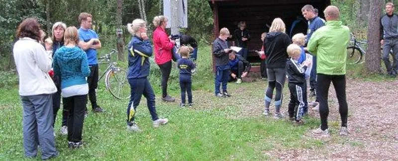 Torsdagsträning i Ekenässjön