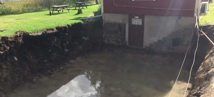 Utbyggnad Bävernstugan del 1