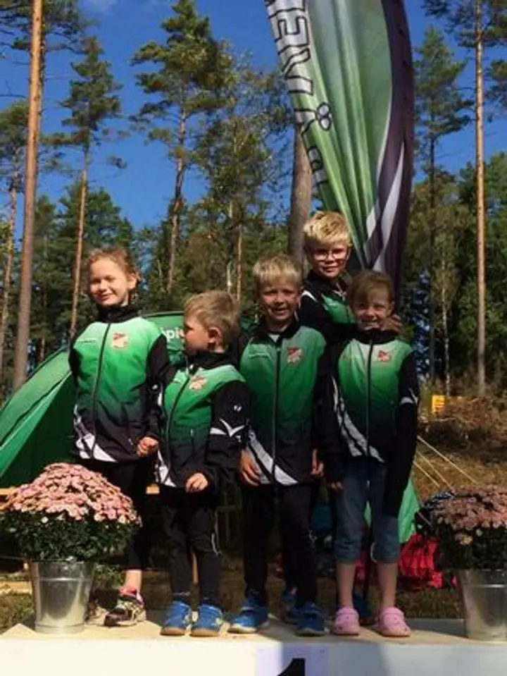 Två segrande lag på DM-stafetten