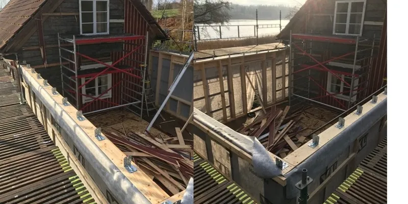 Här är det nya väggar som kommit upp