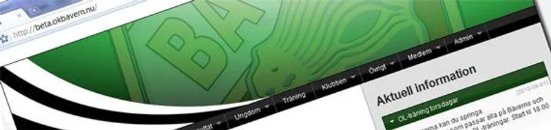 Premiär för nya hemsidan