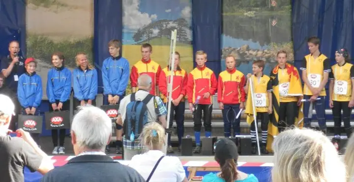 Småland med Oliwer vann AXA-stafetten